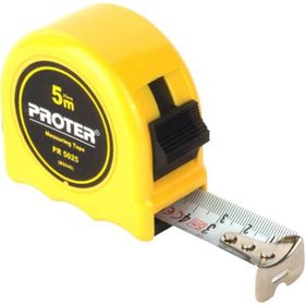 Proter PR 5025 S 5x25 mm Çift Stoplu Çelik Şerit Metre