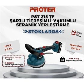 Proter PST 215 TF Şarjlı Titreşimli-Vakumlu Seramik Yerleştirme
