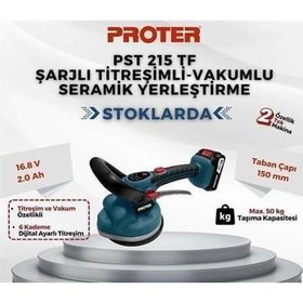 Proter PST 215 TF Şarjlı Titreşimli-Vakumlu Seramik Yerleştirme