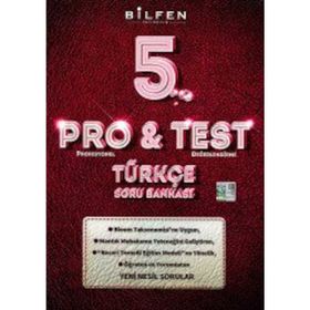 Pro&Test 5. Sınıf Türkçe Yeni Nesil Soru Bankası-Bilfen Yayınları