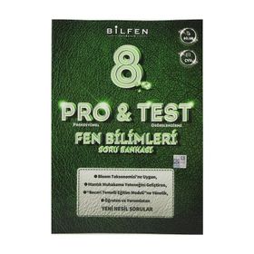 Pro&Test 8. Sınıf Lgs Fen Bilimleri Yeni Nesil Soru Bankası-Bilfen Yayınları