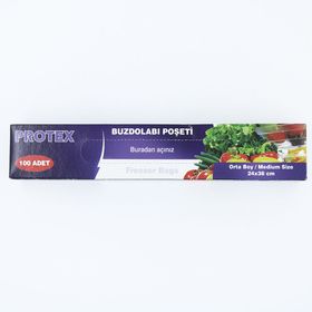 Protex 24x38 cm 100 Adet Buzdolabı Poşeti