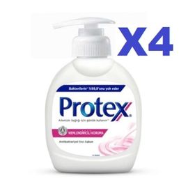 Protex 4x300 ml Nemlendiricili Koruma Antibakteriyel Sıvı Sabun