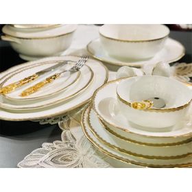 Prouna Antique Gold 72 Parça Yemek Takımı