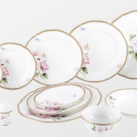 Prouna Antique Rose 72 Parça Yemek Takımı