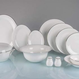 Prouna Pure Platinium 12 Kişilik 72 Parça Yemek Takımı