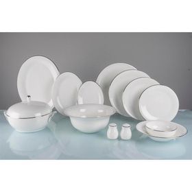 Prouna Pure Platinium 12 Kişilik 72 Parça Yemek Takımı