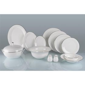 Prouna Pure Platinum 72 Parça Yemek Takımı