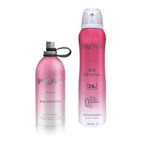 Prova Big Crystal EDP 120 ml Kadın Parfüm + 150 ml Deodorant