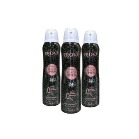 Prova Black Option 3x150 ml Kadın Sprey Deodorant