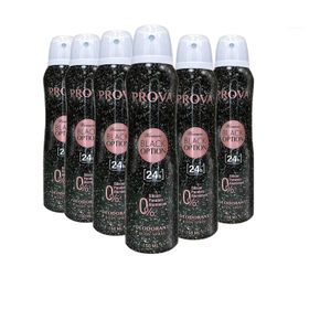 Prova Black Option 6x150 ml Kadın Sprey Deodorant