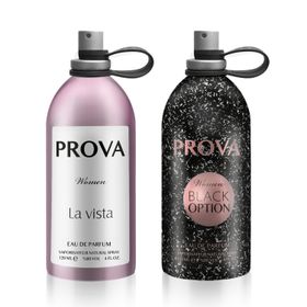 Prova Black Option + La Vista EDP 2x120 ml Kadın Parfüm Seti