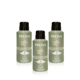 Prova Invisible 3x150 ml Erkek Deodorant