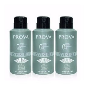 Prova Invisible 3x150 ml Erkek Deodorant