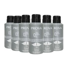 Prova Invisible 6x150 ml Erkek Deodorant