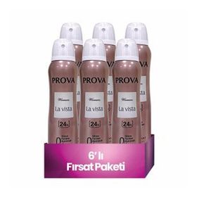 Prova La Vista 6x150 ml Kadın Sprey Deodorant