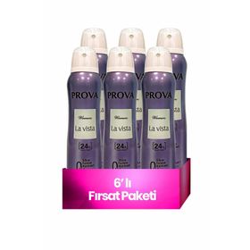 Prova La Vista 6x150 ml Kadın Sprey Deodorant