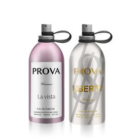 Prova La Vista ve Liberty EDP 2x120 ml Kadın Parfüm Seti