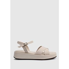 Provoq 4313221010100 Bej Kadın Düz Sandalet