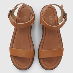 Provoq 4345823516030 Taba Kadın Düz Sandalet