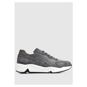 Provoq 5129956100200 Gri Deri Erkek Sneaker