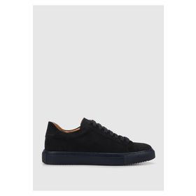 Provoq Lacivert Deri Erkek Sneaker