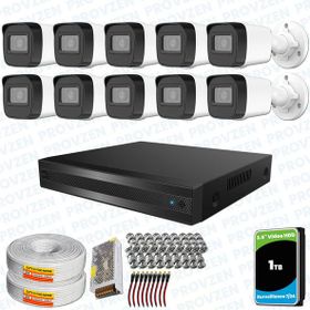 Provzen Hikvision RV 10 Kamera 1TB HDD Güvenlik Kamerası