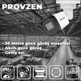 Provzen Hikvision RV 10 Kamera 1TB HDD Güvenlik Kamerası