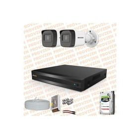 Provzen Hikvision RV 2 Kamera 500GB HDD Güvenlik Kamerası