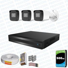 Provzen Hikvision RV 3 Kamera 500GB HDD Güvenlik Kamerası