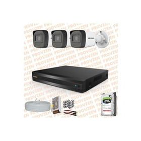 Provzen Hikvision RV 3 Kamera 500GB HDD Güvenlik Kamerası