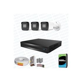 Provzen Hikvision RV 3 Kamera 500GB HDD Güvenlik Kamerası