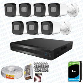 Provzen Hikvision RV 7 Kamera 1TB HDD Güvenlik Kamerası