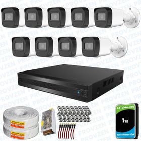 Provzen Hikvision RV 9 Kamera 1TB HDD Güvenlik Kamerası