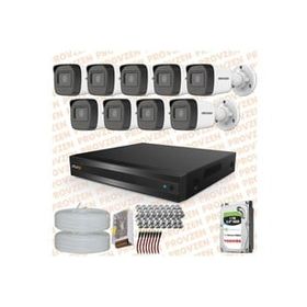 Provzen Hikvision RV 9 Kamera 1TB HDD Güvenlik Kamerası