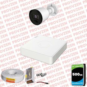 Provzen RV Hikvision 1 Kamera 20 m Gece Görüş Güvenlik Kamerası