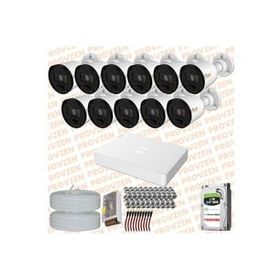 Provzen RV Hikvision 11 Kamera 20 m Gece Görüş Güvenlik Kamerası