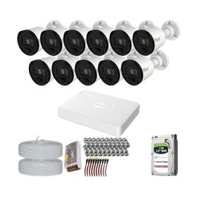 Provzen RV Hikvision 11 Kamera 20 m Gece Görüş Güvenlik Kamerası