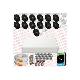 Provzen RV Hikvision 13 Kamera 20 m Gece Görüş Güvenlik Kamerası
