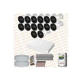 Provzen RV Hikvision 14 Kamera 20 m Gece Görüş Güvenlik Kamerası