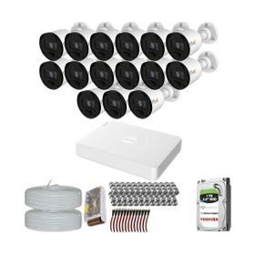 Provzen RV Hikvision 15 Kamera 20 m Gece Görüş Güvenlik Kamerası