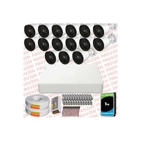 Provzen RV Hikvision 15 Kamera 20 m Gece Görüş Güvenlik Kamerası