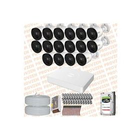 Provzen RV Hikvision 16 Kamera 20 m Gece Görüş Güvenlik Kamerası