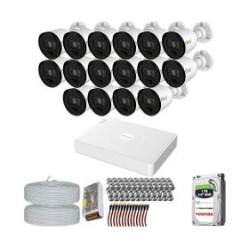 Provzen RV Hikvision 16 Kamera 20 m Gece Görüş Güvenlik Kamerası
