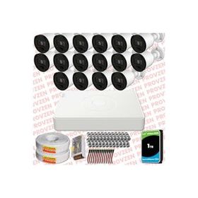 Provzen RV Hikvision 16 Kamera 20 m Gece Görüş Güvenlik Kamerası
