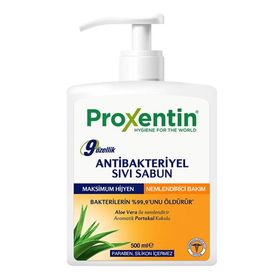 Proxentin Antibakteriyal Dezenfektan Sıvı Sabun Nemlendirici Etki 500 ml