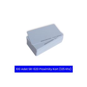 Proximity 125 Khz Manyetik RFID 100'lü Anahtarlık