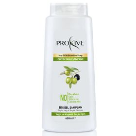 Proxive Tuzsuz Parabensiz Silikonsuz Boyasız Kepek ve Kaşıntı Önleyici 650 ml Bitkisel Zeytinyağlı Şampuan