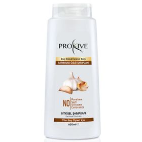 Proxive Tuzsuz Parabensiz Silikonsuz Boyasız Sarımsak Özlü 650 ml Bitkisel Şampuan