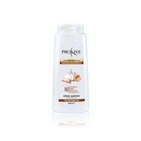 Proxive Tuzsuz Parabensiz Silikonsuz Boyasız Sarımsak Özlü 650 ml Bitkisel Şampuan